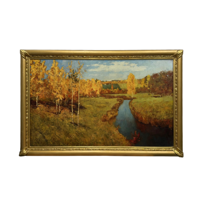 «Золотая осень», А.Степановъ, холст/масло, 1900 г. 