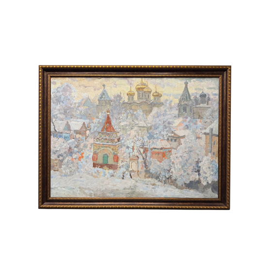 «Ипатьевская слобода», Леонид Николаевич Виноградов, холст/масло, 1975 г. 