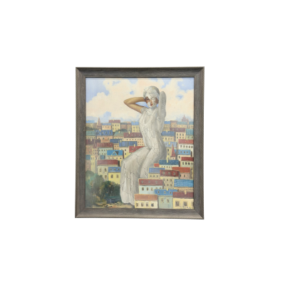 Никас Сафронов, холст/масло, 2004г. 